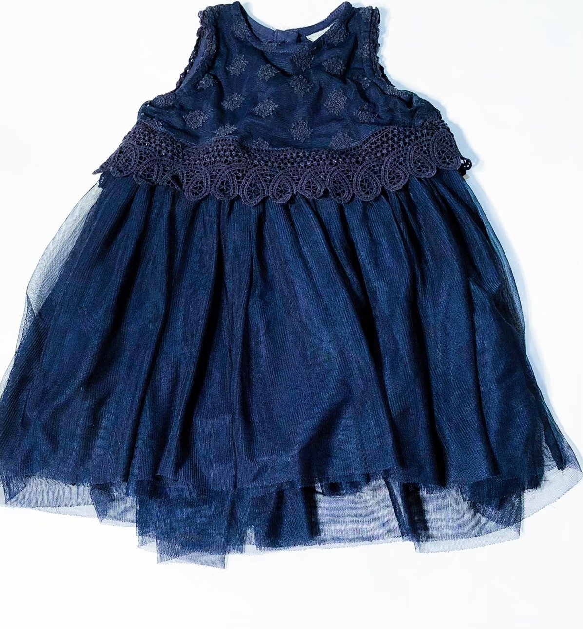 Next UK dress navy 1.5-2T-Fresh Kids Inc.